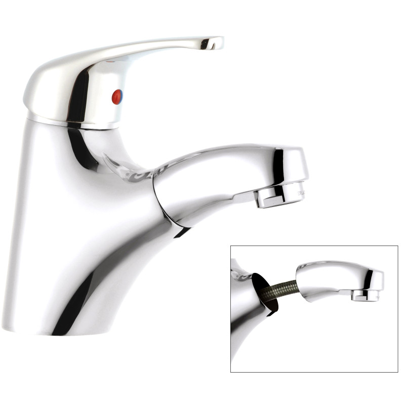 Mitigeur lavabo à douchette extractible