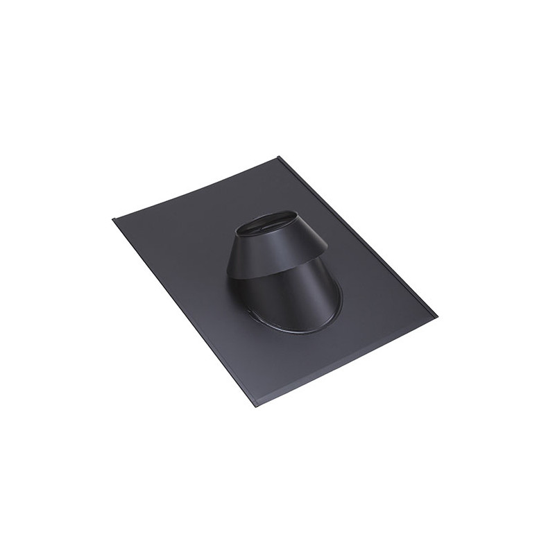 Solin ardoise 30-45° PGI, Ø80/130, noir