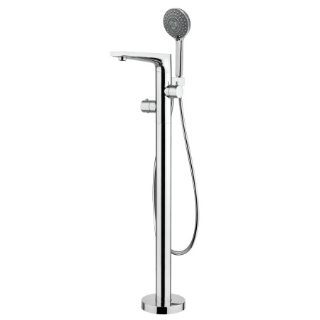 Colonne bain-douche thermostatique îlot par le sol RUBY