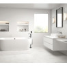 Colonne bain-douche thermostatique îlot par le sol RUBY