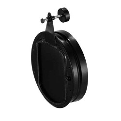 Régulateur de tirage technique pour tuyau émaillé, noir mat