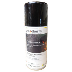 Bombe 150ML peint. noir mat 2MM H.T