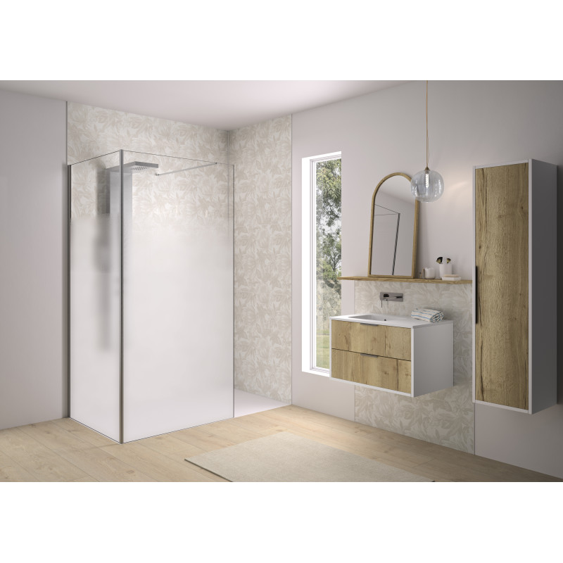 Alu inox brosse · cosmos XL • Profilé à gauche