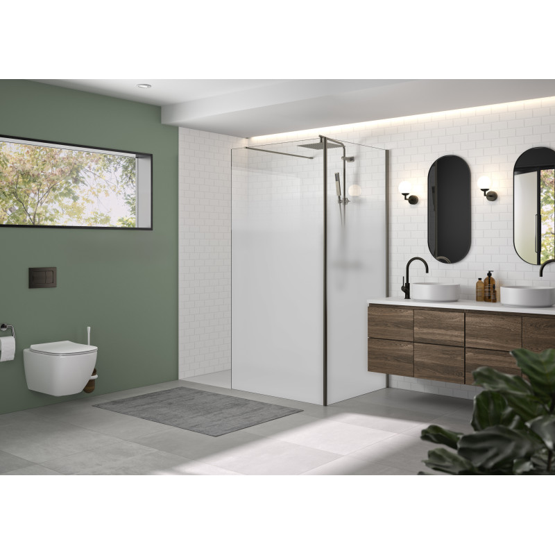 Alu graphite brosse · cosmos XL • Profilé à droite