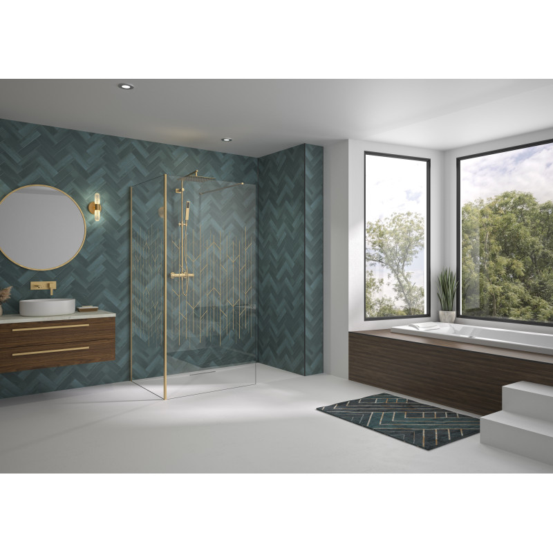 Alu Or brosse · art deco