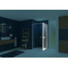 Paroi fixe Smart Express, montage en angle