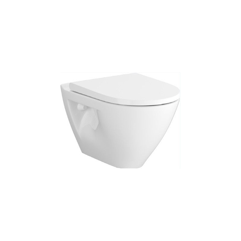 Cuvette WC suspendue DOMAO 100 Mille Plus sans bride