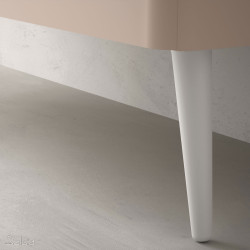 Jeu de 2 pieds DANNA - 230 à 330 mm, 3 finitions