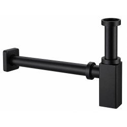 Siphon carré luxe+tubulure