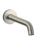 Bec mural 25 cm PVD grey acier