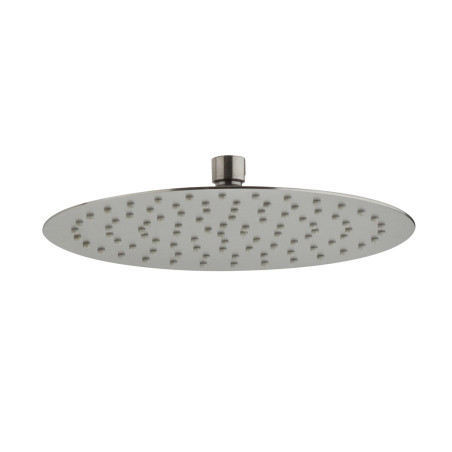 Pomme de tête ronde 250 mm inox brossé