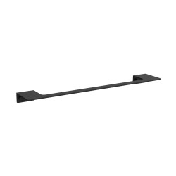 Barre porte-serviette SQUARE 44 cm noir mat