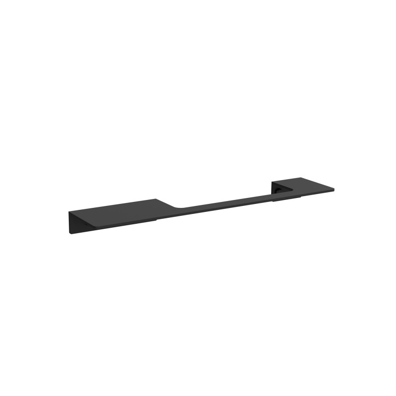 Étagère porte-serviette SQUARE noir mat
