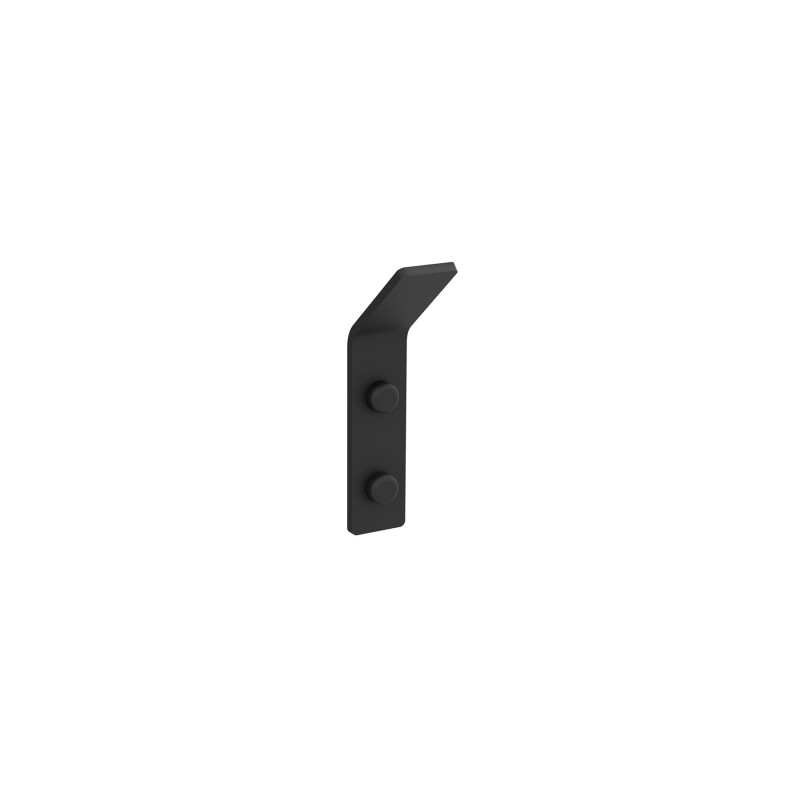 Patère SQUARE noir mat