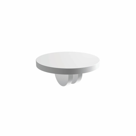 Étagère ronde INTRA blanc mat Ø 14 cm