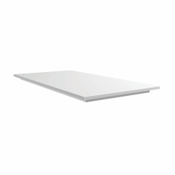 Étagère rectangulaire INTRA blanc mat 16 cm