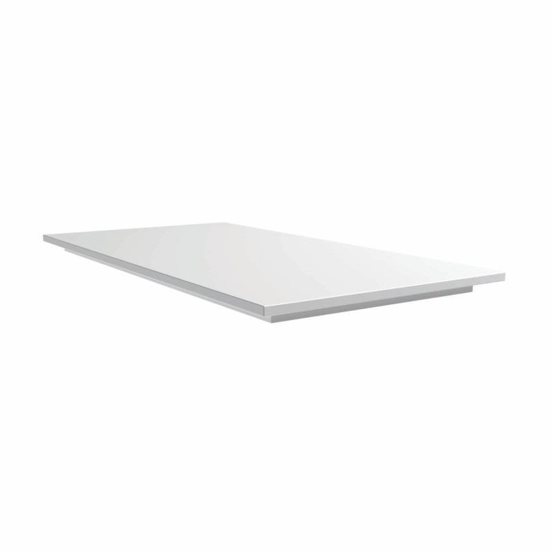 Étagère rectangulaire INTRA blanc mat 16 cm