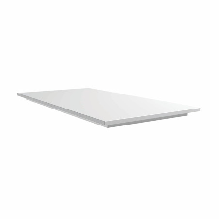 Étagère rectangulaire INTRA blanc mat 16 cm