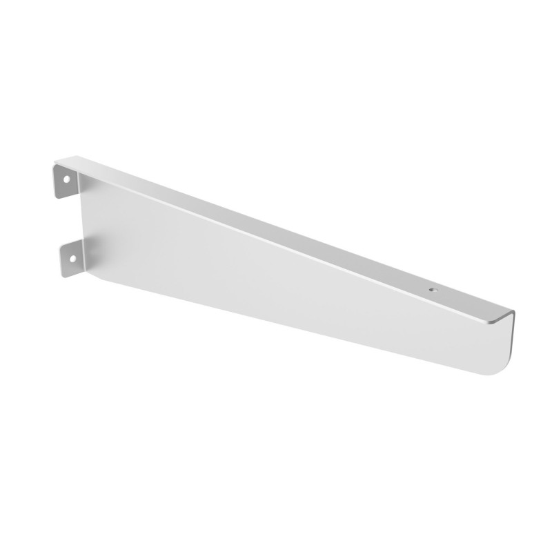 Supports réglables COMPAKT chromés, lot de 2 - 2 tailles