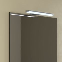 Applique LED PANDORA lumière froide 5700 K - chromée, 30,8 à 100,8 cm