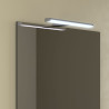 Applique LED PANDORA lumière froide 5700 K - chromée, 30,8 à 100,8 cm