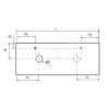 Plan de toilette 16 mm sur mesure - jusqu'à 2400 mm, 6 finitions