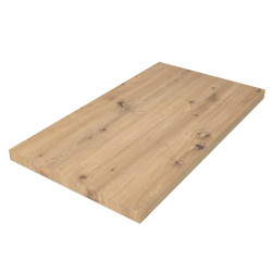Plan de toilette 35 mm Chêne Montana - 1100 et 1300 mm