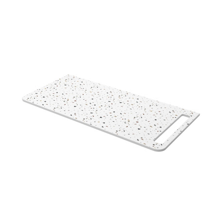 Plan de toilette UNIIQ pour vasque à poser et porte-serviette - 690 et 890 mm, 3 finitions