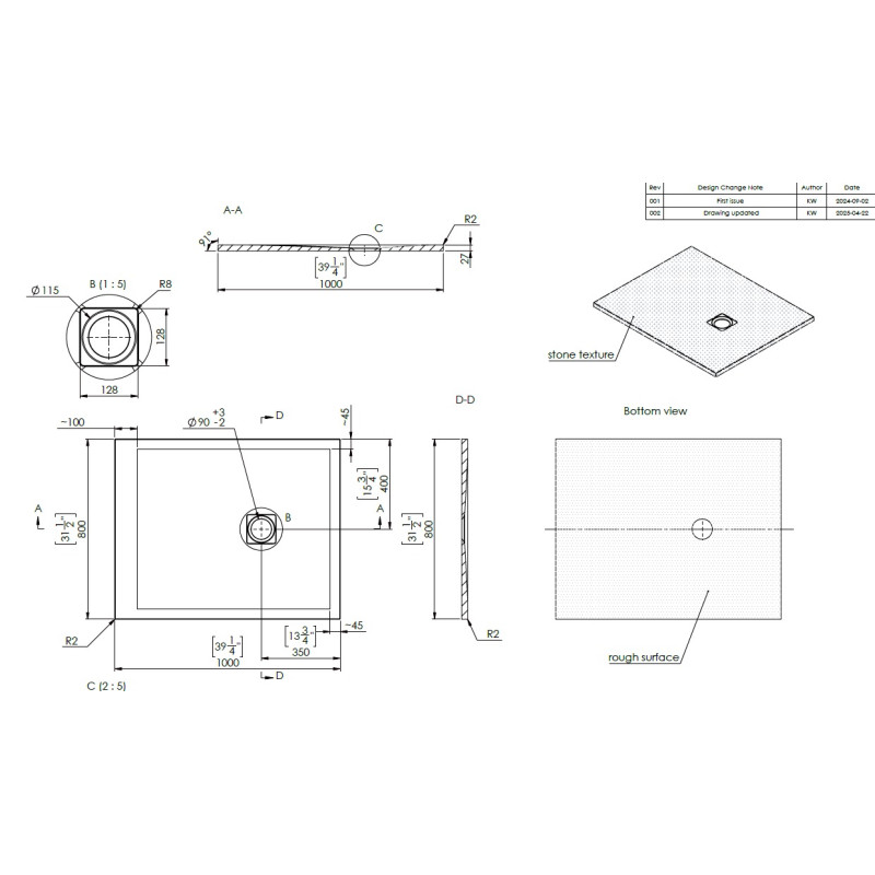 100×80 cm