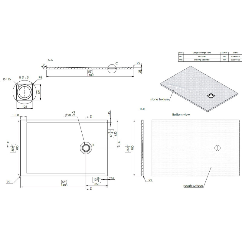 140×90 cm