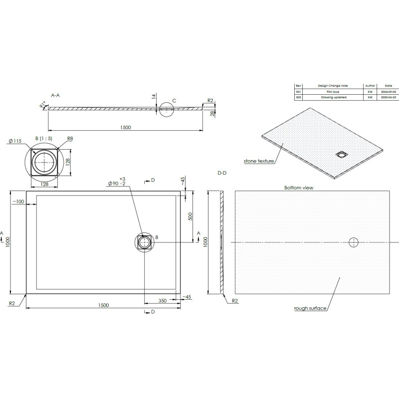 150×100 cm