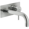 Façade mitigeur lavabo encastré bec 150 mm LIVE