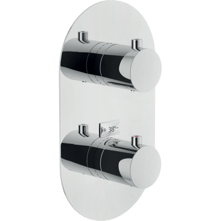 Façade ronde 2 voies