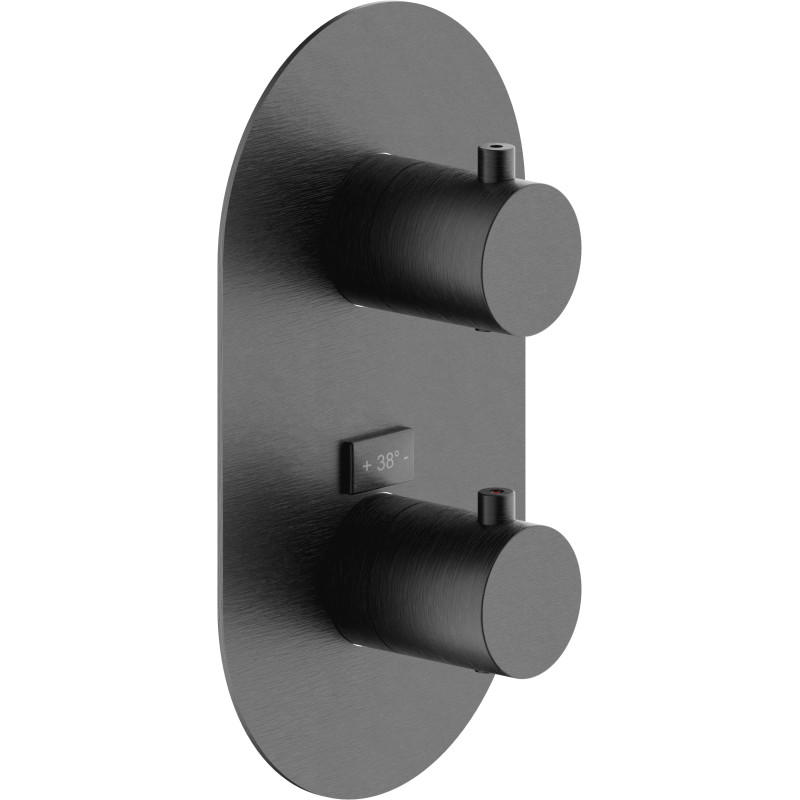 Graphite brossé PVD