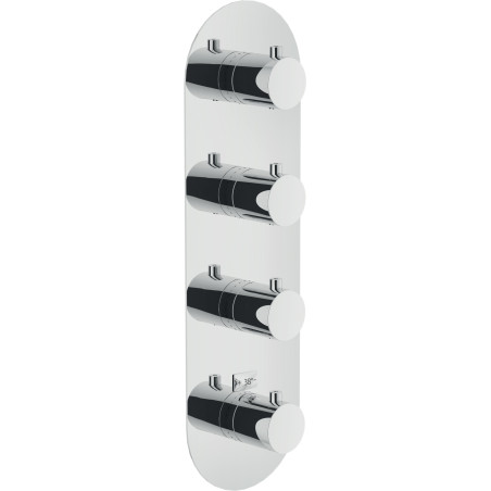 Façade ronde 4 voies