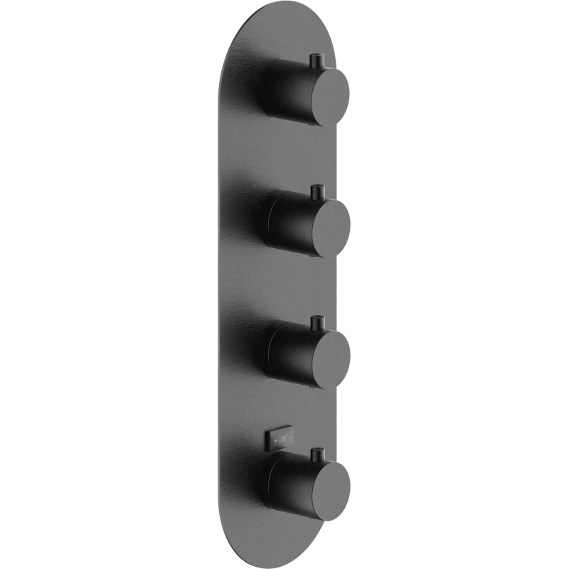 Graphite brossé PVD