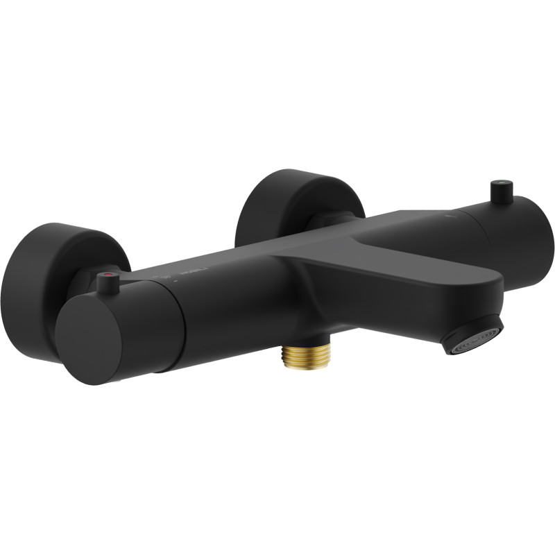 Bain douche corps froid · Noir Mat
