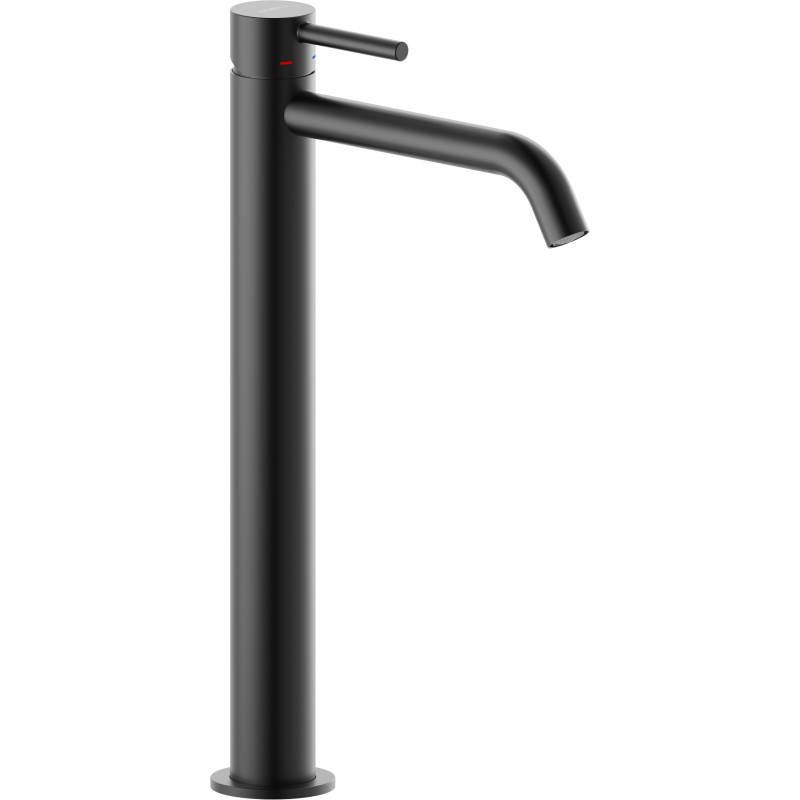 Corps haut avec vidage push 1''1/4 · Noir Mat