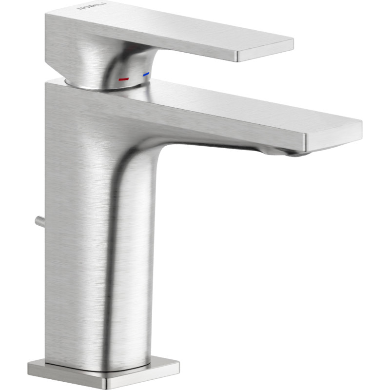Avec vidage · Inox brossé