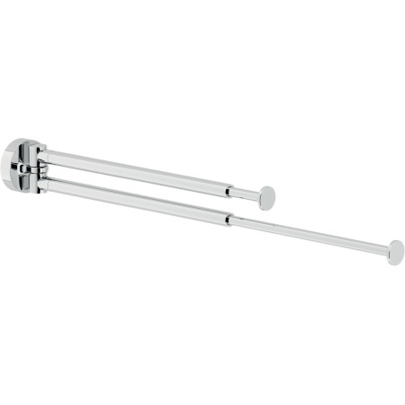 Porte serviette double barres extensible PLUS