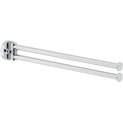 Porte serviette double barres PLUS