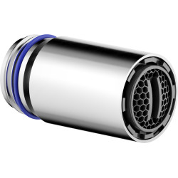 Aérateur M16,5x1 TT 5 l/min avec rotule chrome