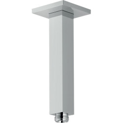Bras de douche carré pour plafond 150 mm chrome - réf. AD138/65CR