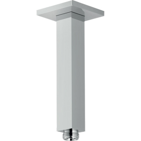 Bras de douche carré pour plafond 150 mm chrome - réf. AD138/65CR
