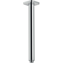Bras de douche carré pour plafond 300 mm chrome