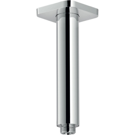 Bras de douche carré pour plafond 150 mm chrome - réf. AD138/61CR