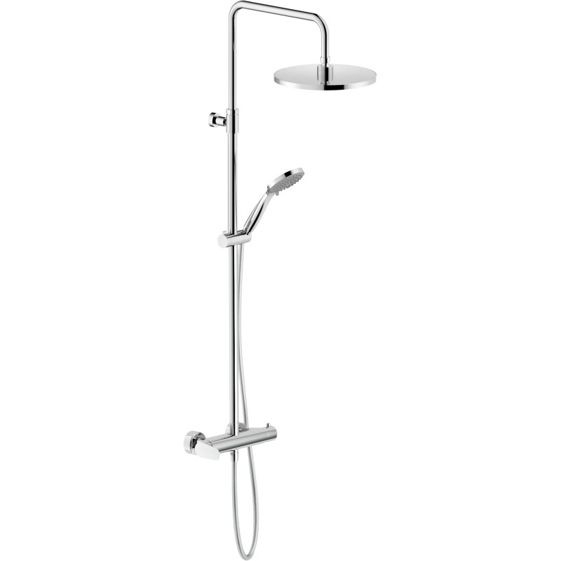 Colonne de douche 2 voies et barre télescopique