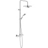 Colonne de douche thermostatique COOL body pomme de tête Ø 250 douchette 3 jets série TONDA