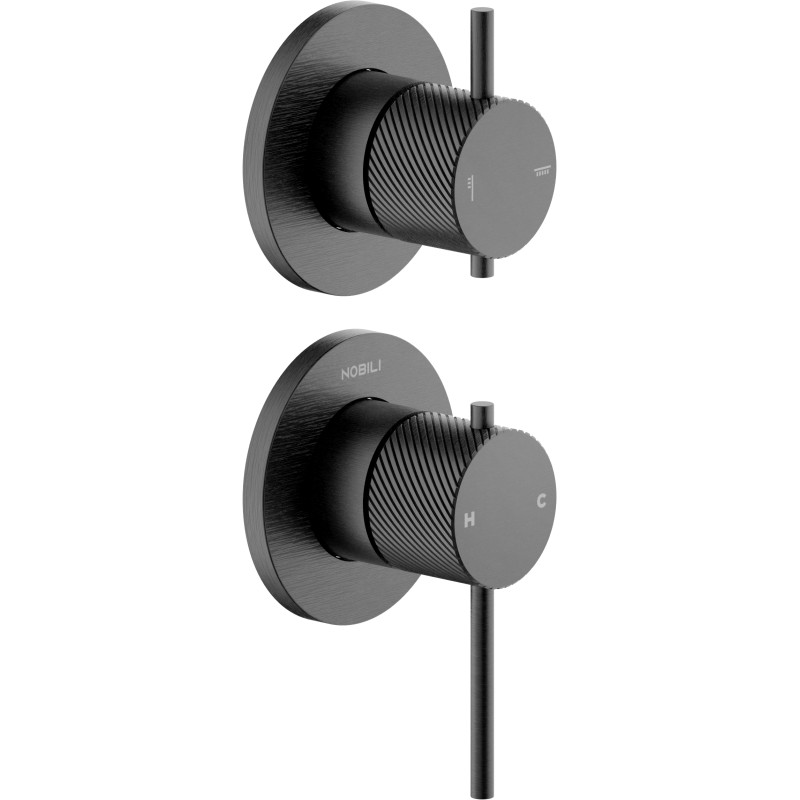 Graphite brossé PVD