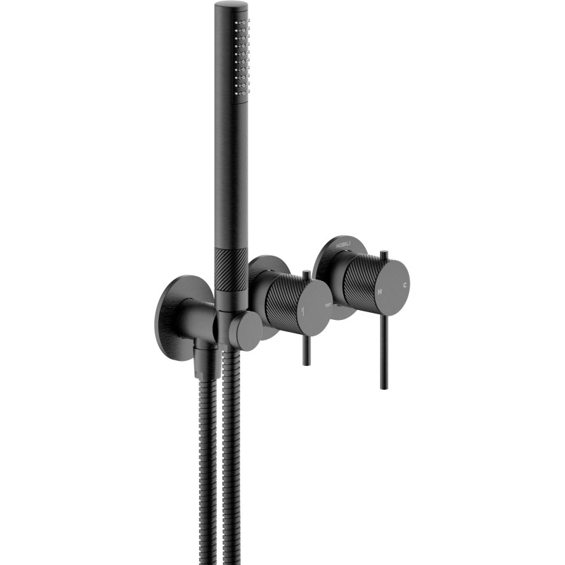 Graphite brossé PVD